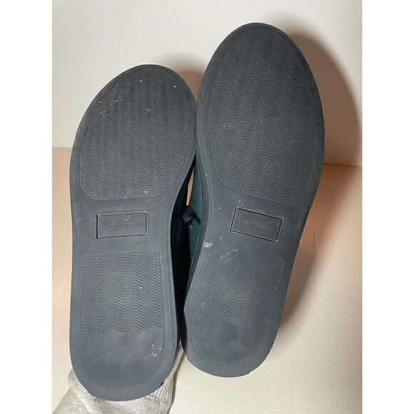 Wolf Shepherd Mens Leather Glider FS Navy Blue Lace Up Retro Sneakers Size 6 - Picture 7 of 7